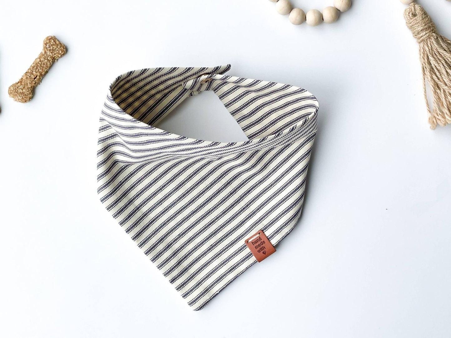 Blue Stripes Bandana - Ruffingdales, Inc