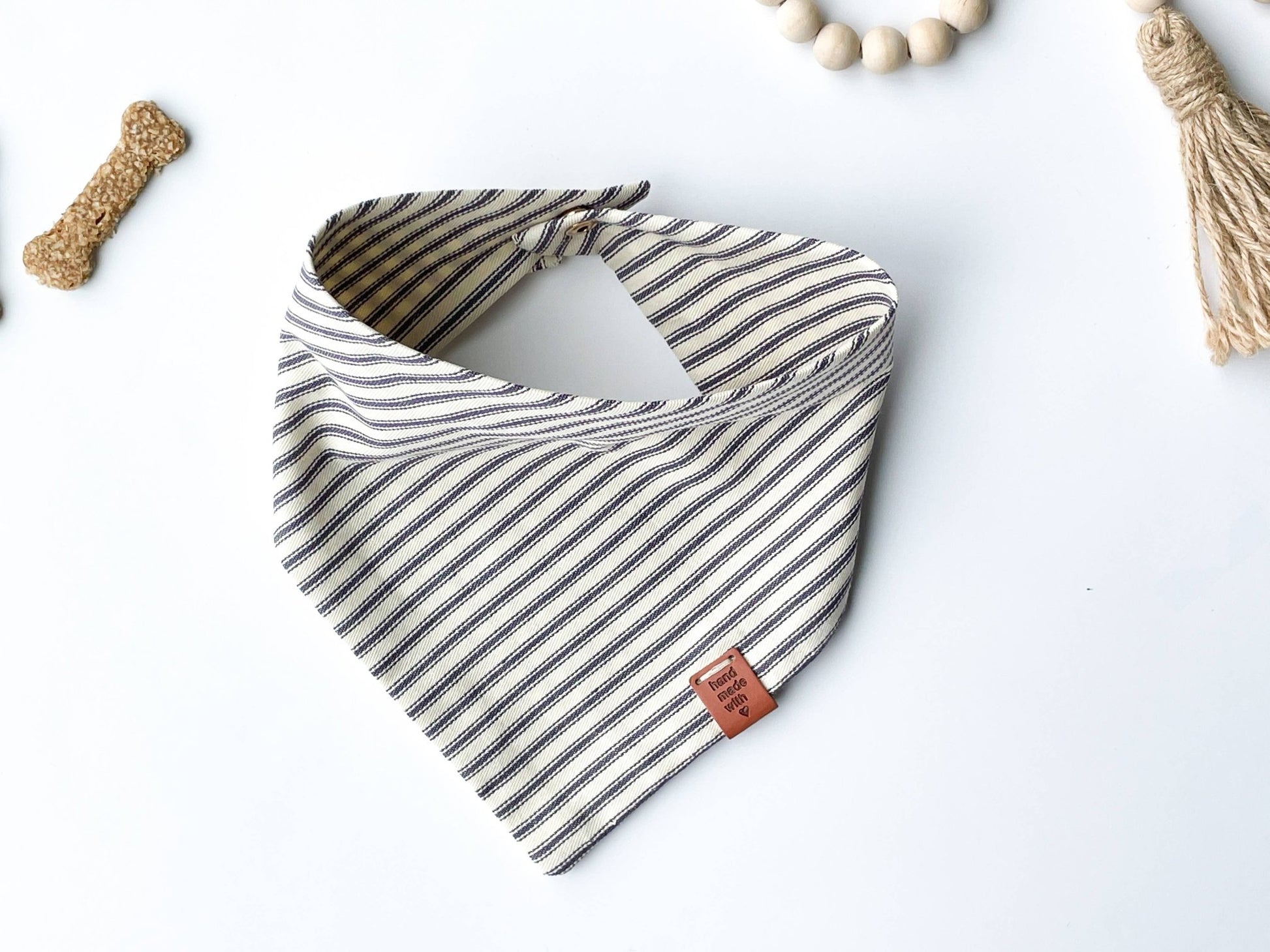 Blue Stripes Bandana - Ruffingdales, Inc