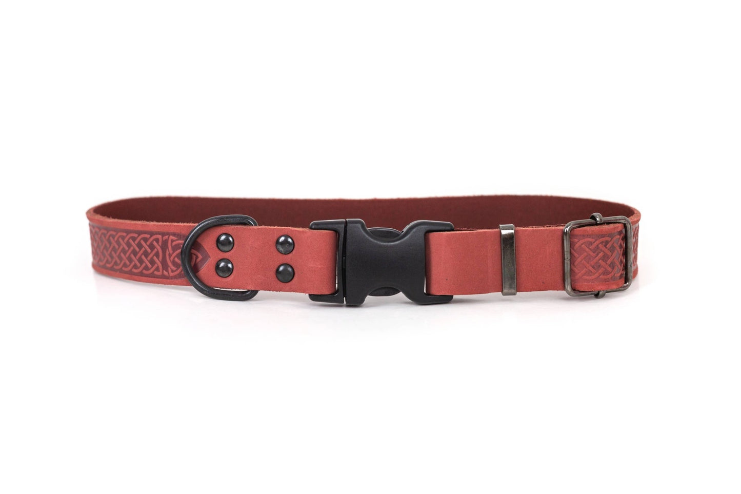 Celtic Sport Style Soft Leather Collar - Ruffingdales, Inc