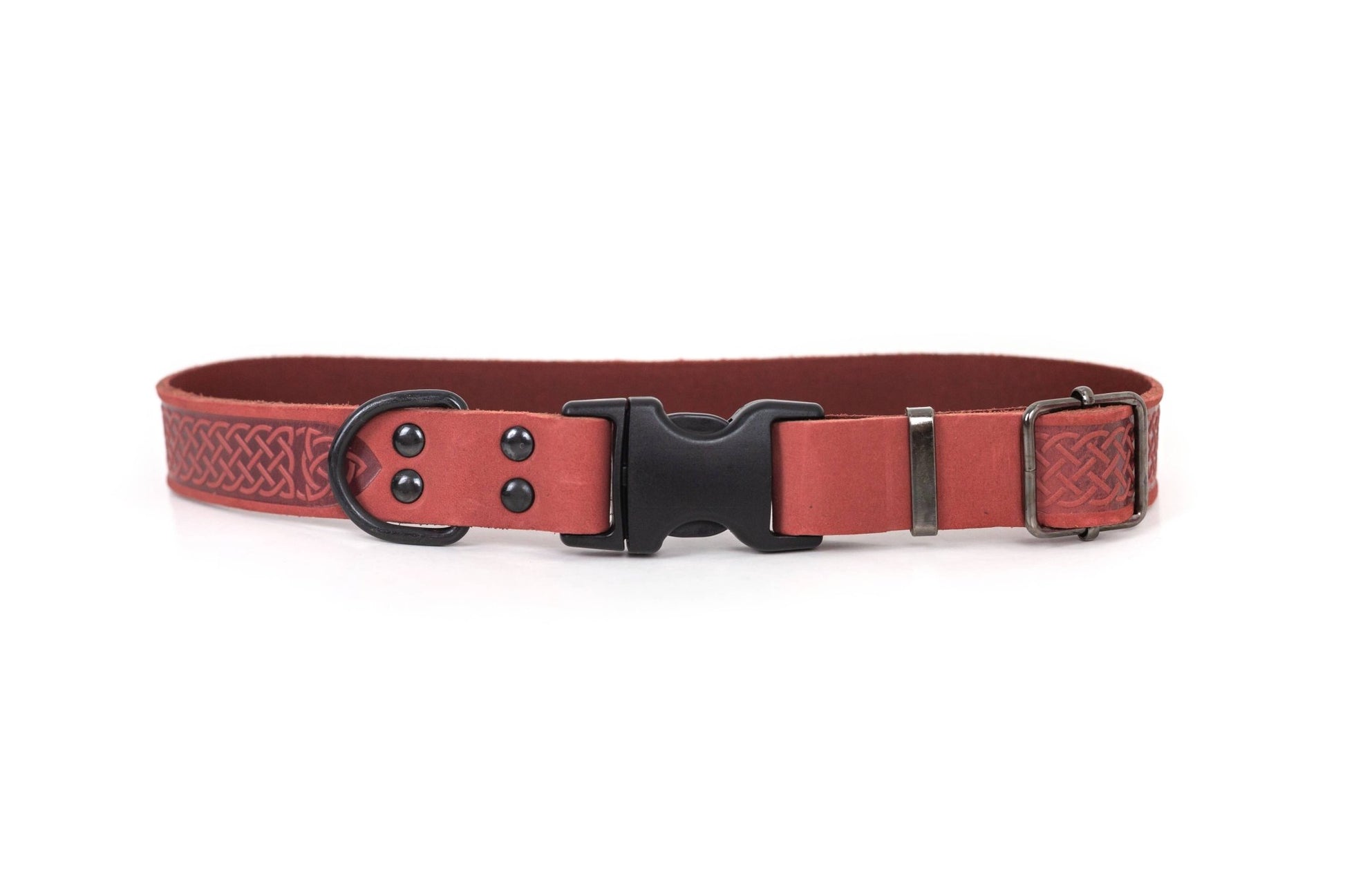 Celtic Sport Style Soft Leather Collar - Ruffingdales, Inc