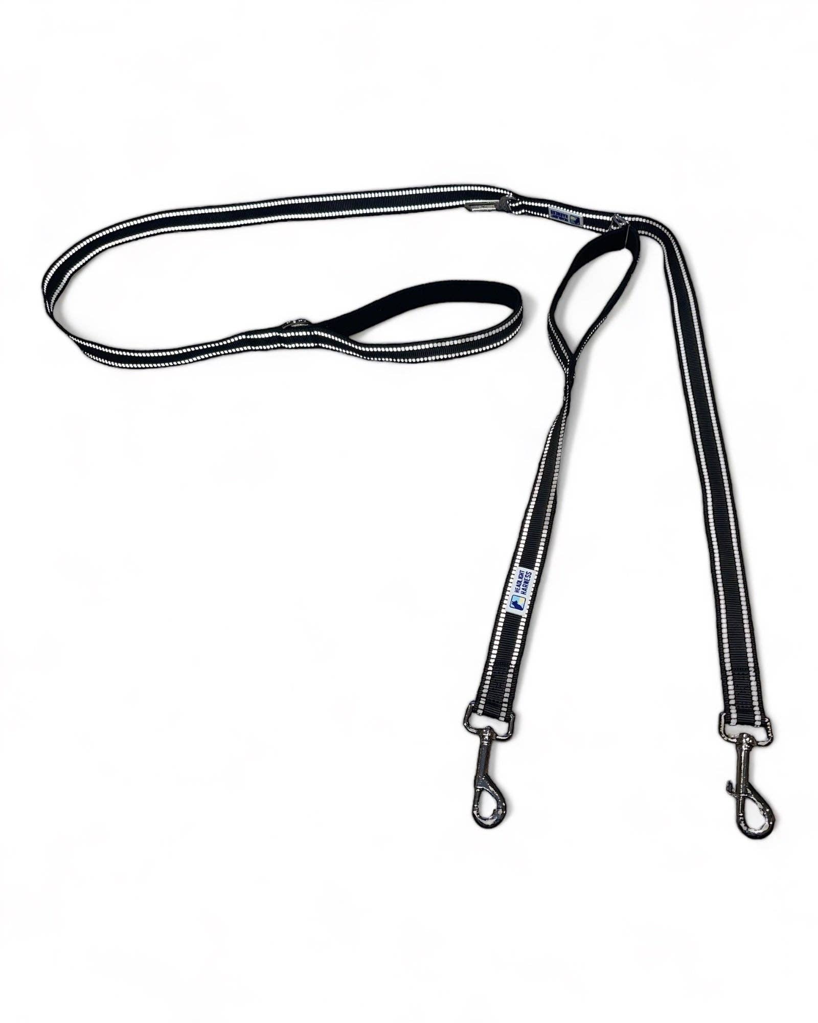 Headlight Harness 2 Dog Reflective Double Leash - Ruffingdales, Inc
https://ruffingdales.com/products/headlight-harness-2-dog-reflective-double-leash