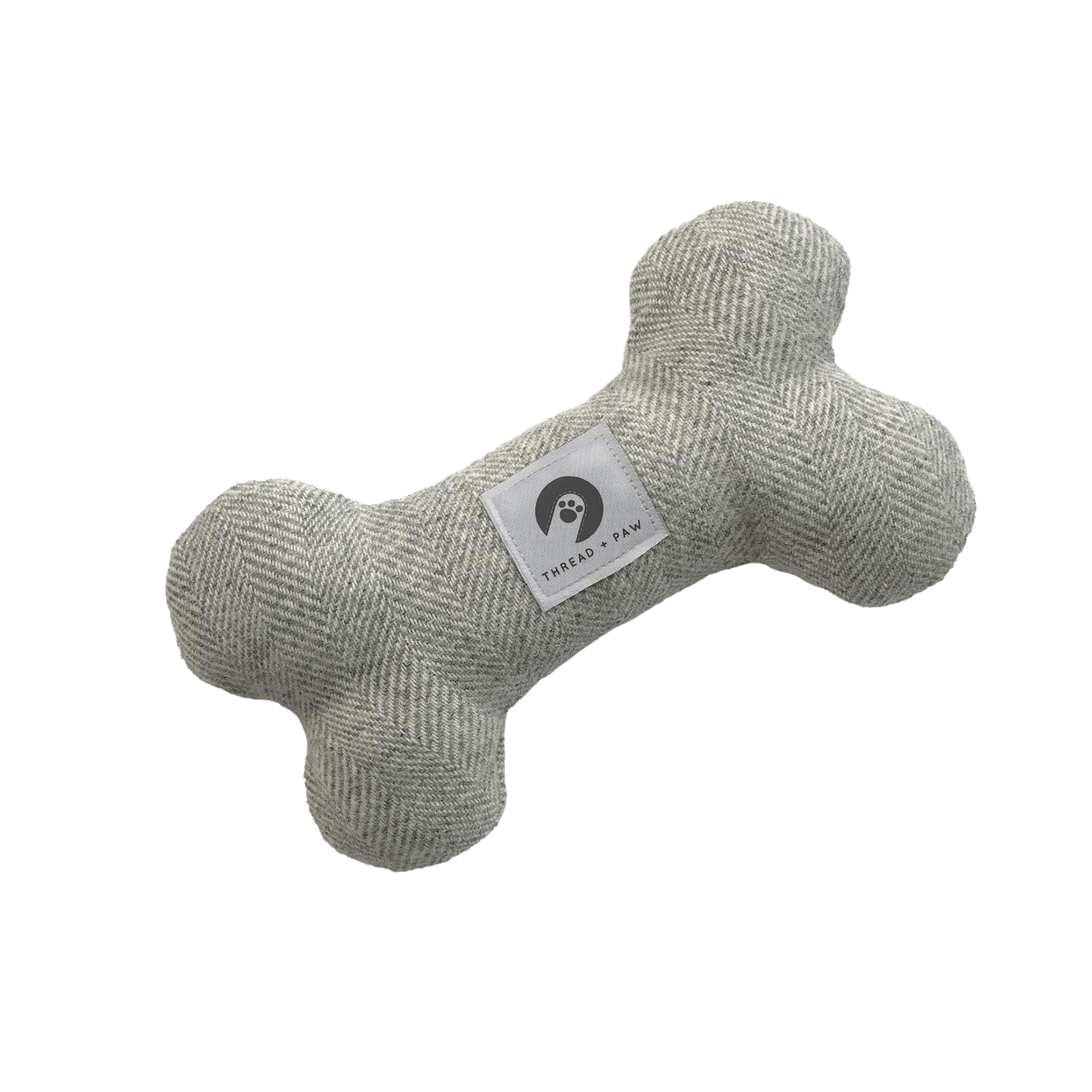 Light Grey Tweed Dog Toy - Ruffingdales, Inc