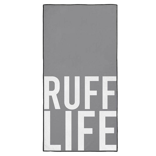 Microfiber Dog Towel - Ruff Life - Ruffingdales, Inc
