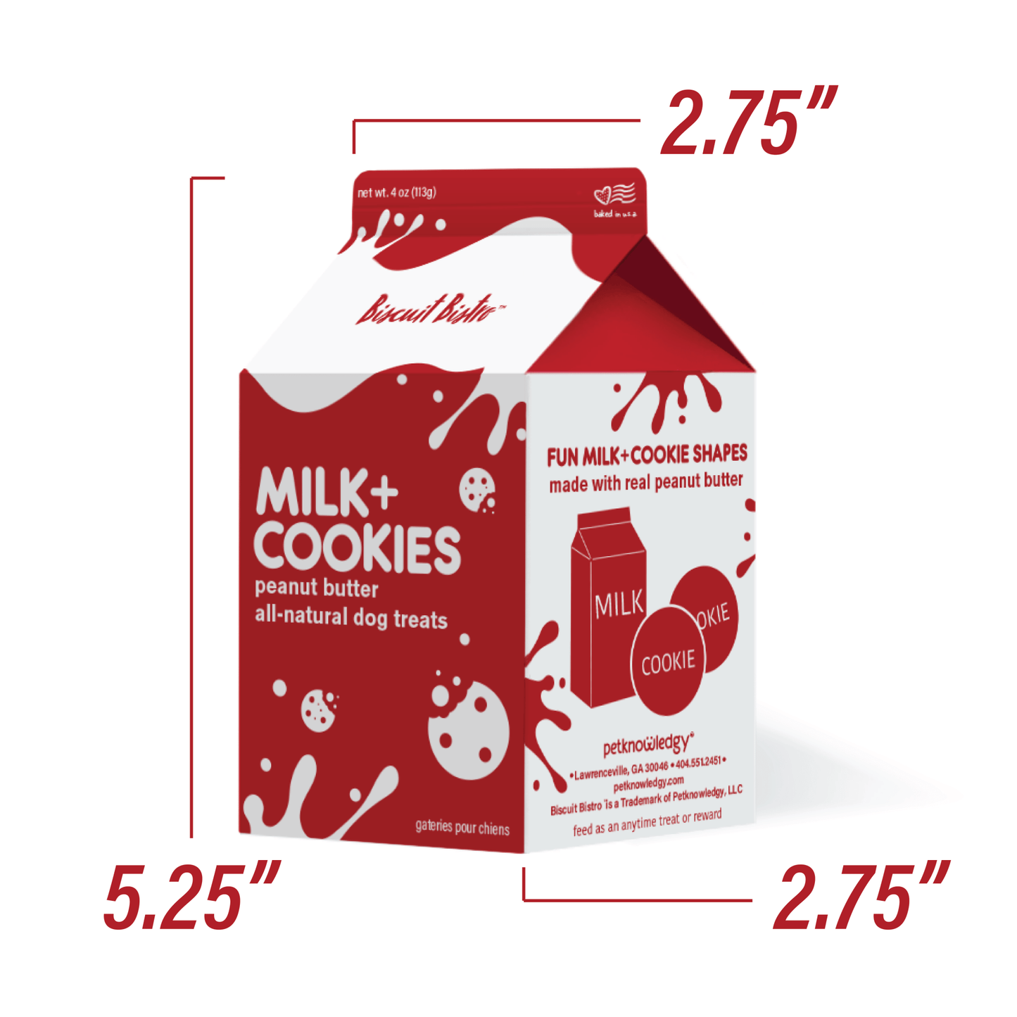 Milk + Cookies - Peanut Butter Treats - Ruffingdales, Inc
https://ruffingdales.com/products/milk-cookies-peanut-butter-dog-treats-4-oz