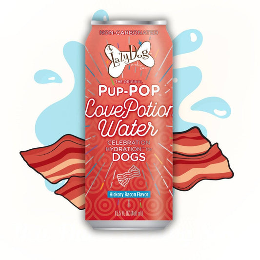 Pup - POP® Love Potion Water Hickory Bacon Flavor - Ruffingdales, Inc