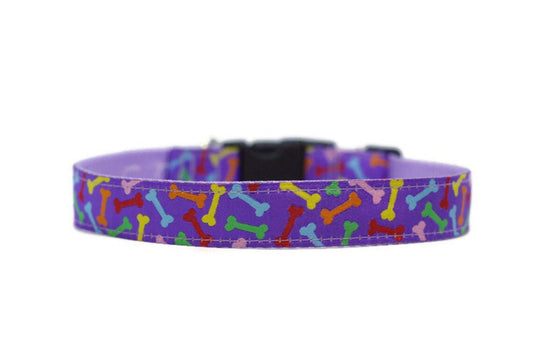 Purple Bones Collar - 1" - Ruffingdales, Inc