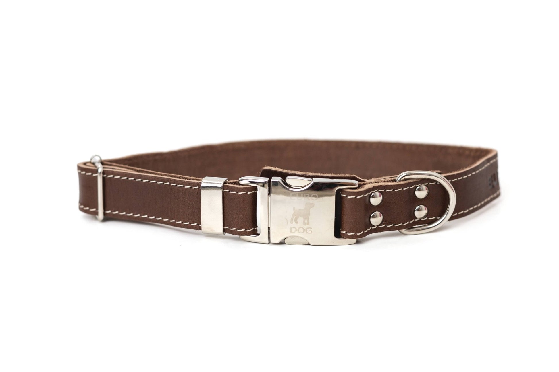 Quick - Release Style Soft Leather Collar - Ruffingdales, Inc