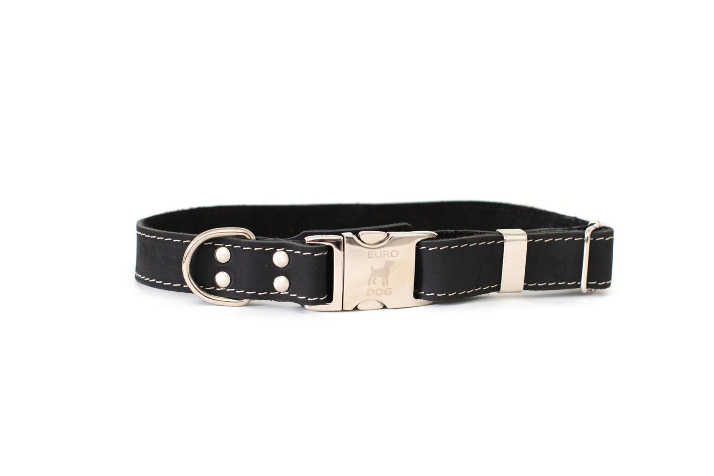 Quick - Release Style Soft Leather Collar - Ruffingdales, Inc