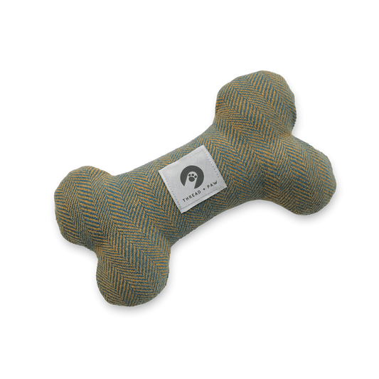 Teal and Whiskey Tweed Toy - Ruffingdales, Inc