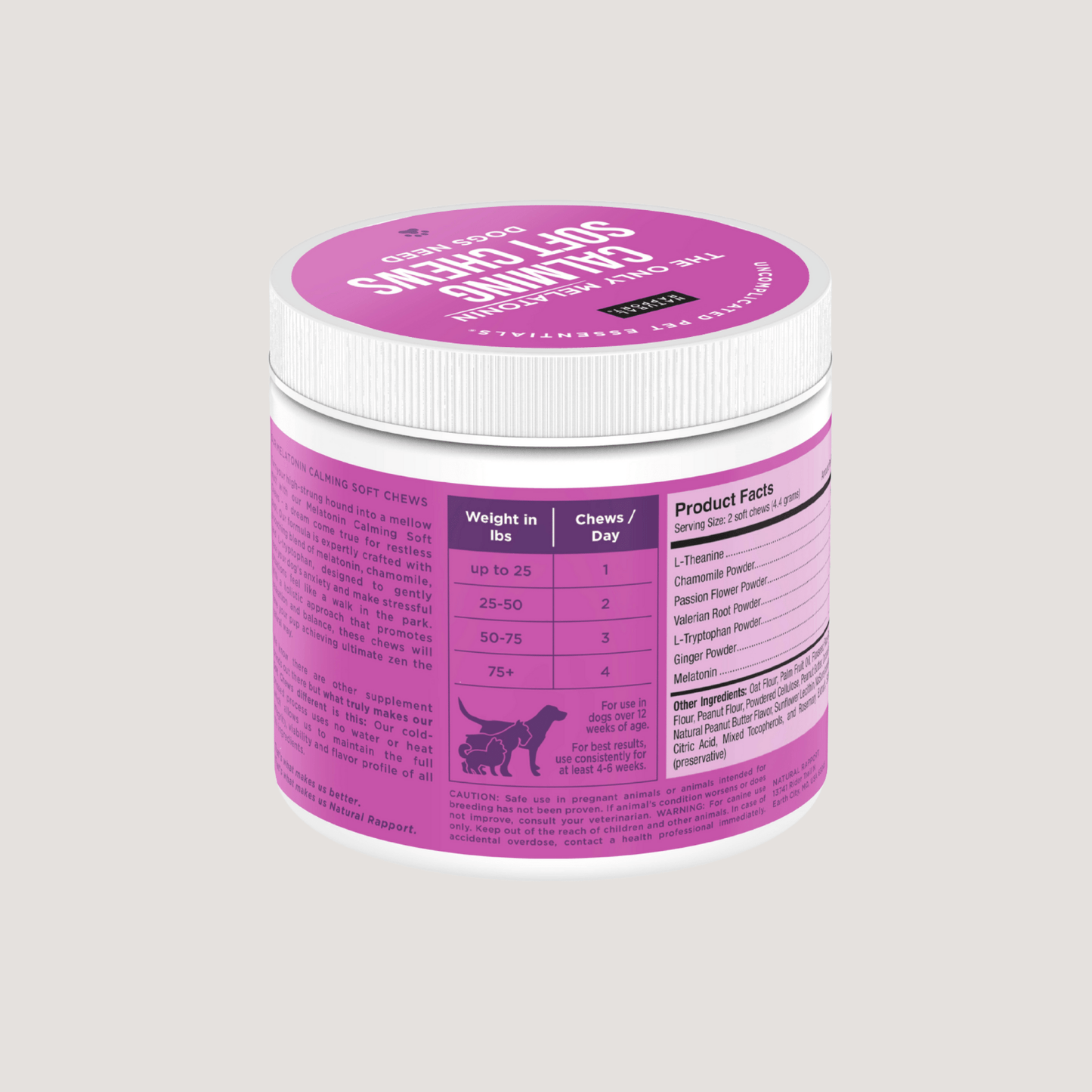 The Only Melatonin Calming Soft Chews Dogs Need - Ruffingdales, Inc