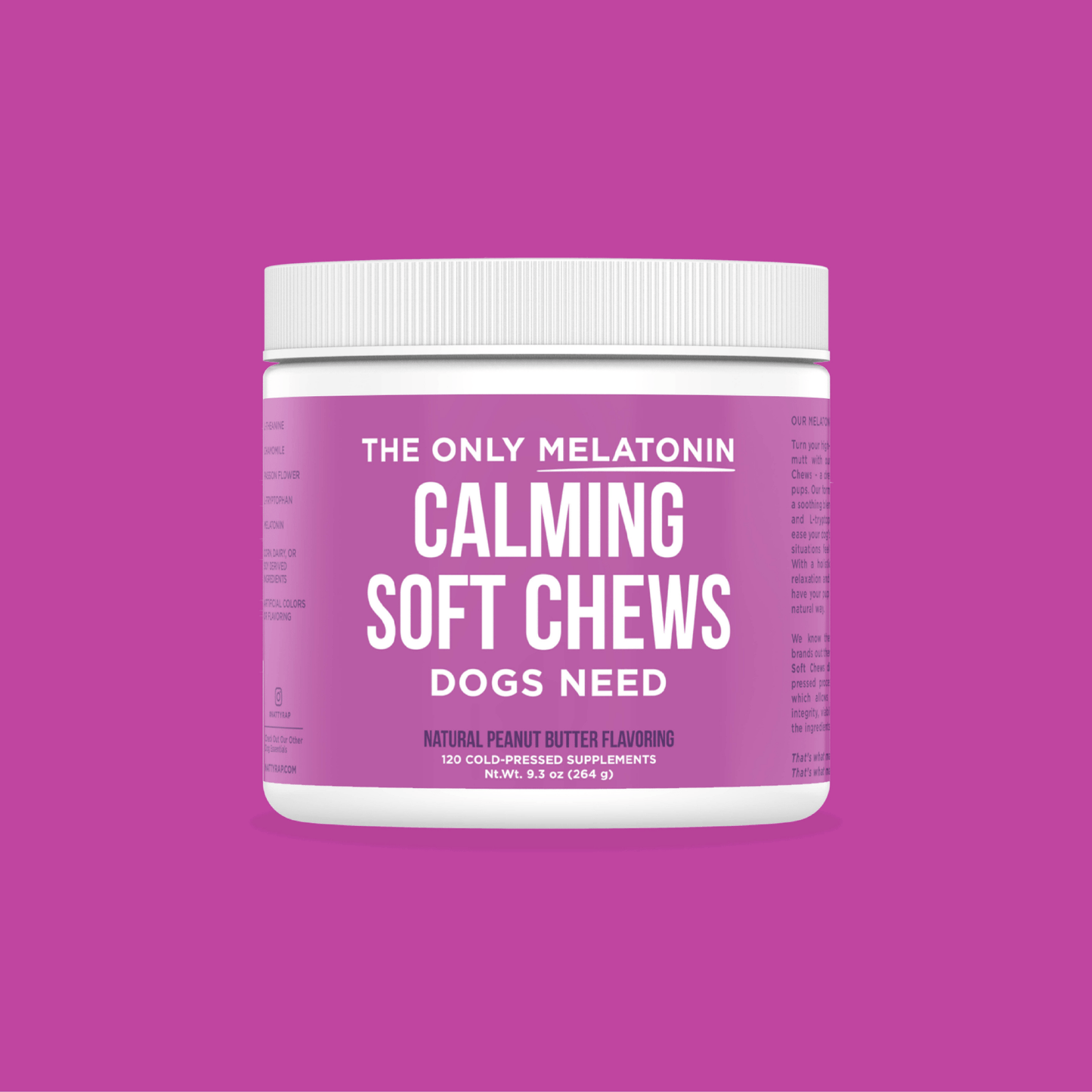 The Only Melatonin Calming Soft Chews Dogs Need - Ruffingdales, Inc