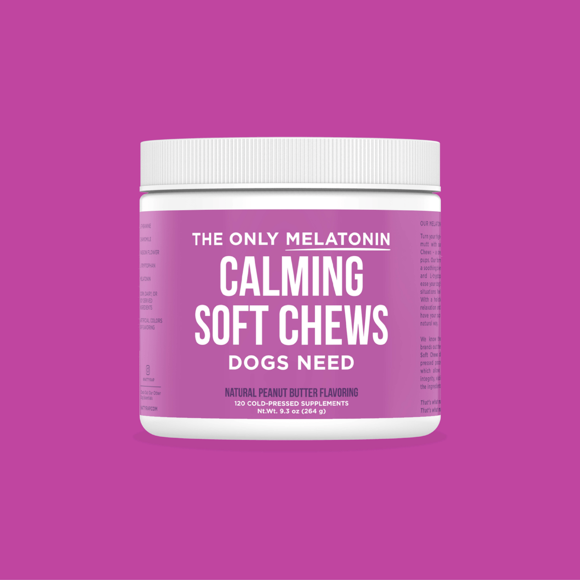 The Only Melatonin Calming Soft Chews Dogs Need - Ruffingdales, Inc