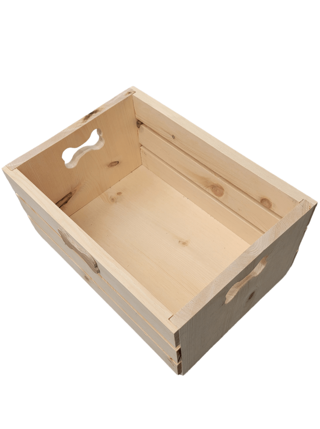 Wood Bin - Pine Dog Crate - Made to Order - Ruffingdales, Inc