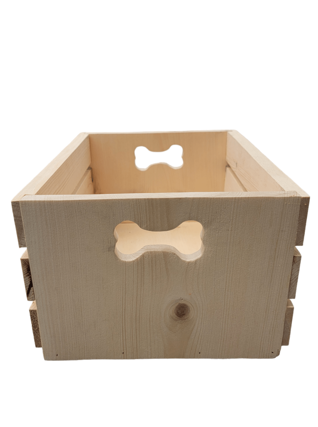 Wood Bin - Pine Dog Crate - Made to Order - Ruffingdales, Inc