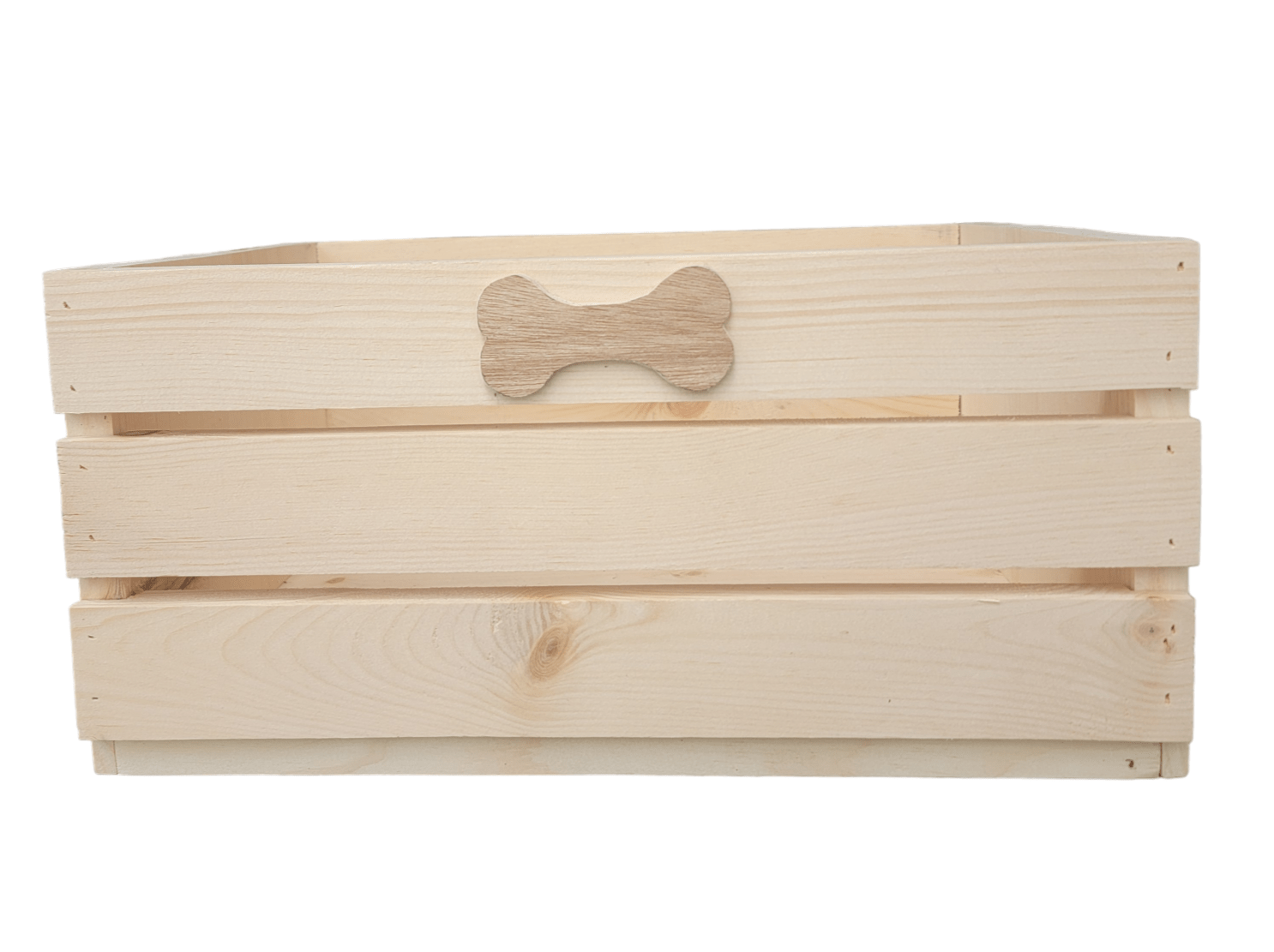 Wood Bin - Pine Dog Crate - Made to Order - Ruffingdales, Inc