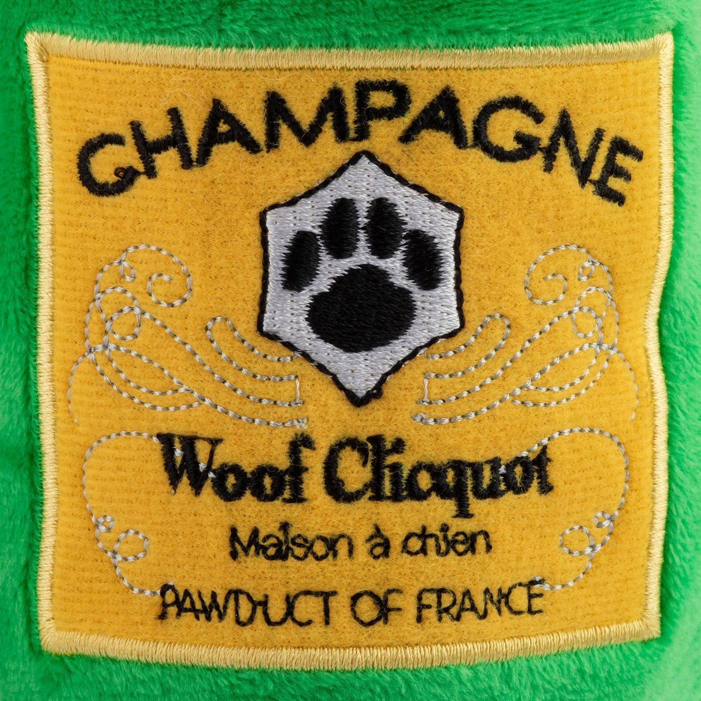 Woof Clicquot Classic Squeaker Toy - Ruffingdales, Inc
https://ruffingdales.com/products/woof-clicquot-classic-squeaker-dog-toy