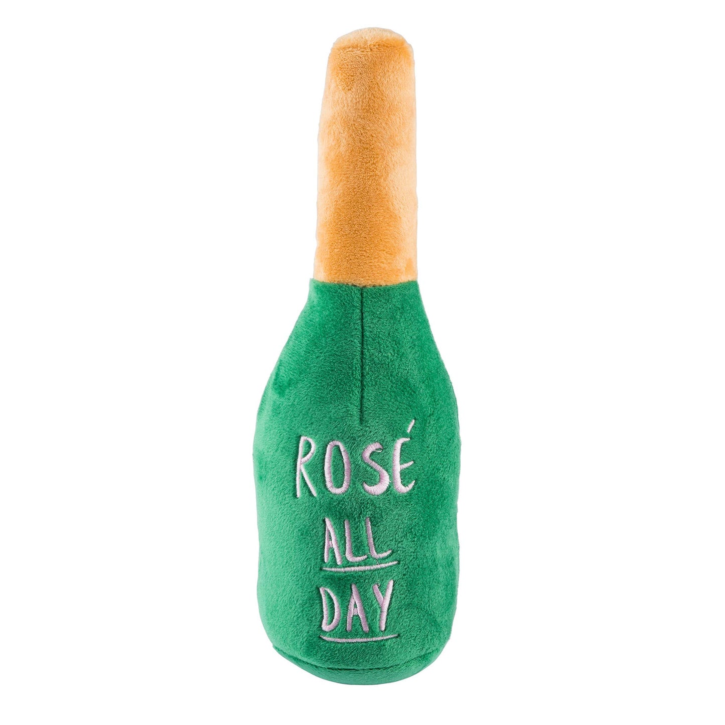 Woof Clicquot Rose' Champagne Bottle Squeaker Toy - Ruffingdales, Inc
https://ruffingdales.com/products/woof-clicquot-rose-champagne-bottle-squeaker-dog-to