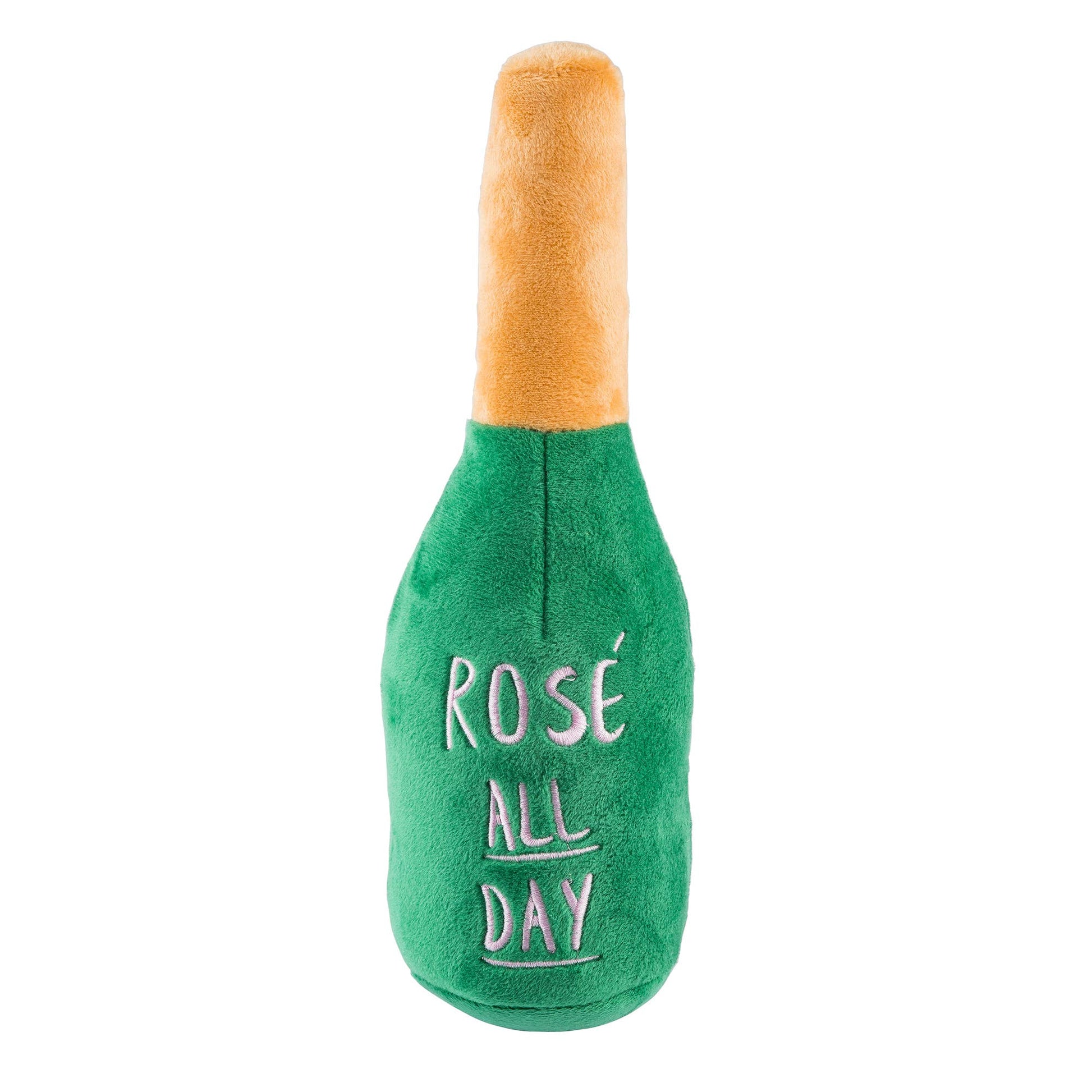 Woof Clicquot Rose' Champagne Bottle Squeaker Toy - Ruffingdales, Inc
https://ruffingdales.com/products/woof-clicquot-rose-champagne-bottle-squeaker-dog-to