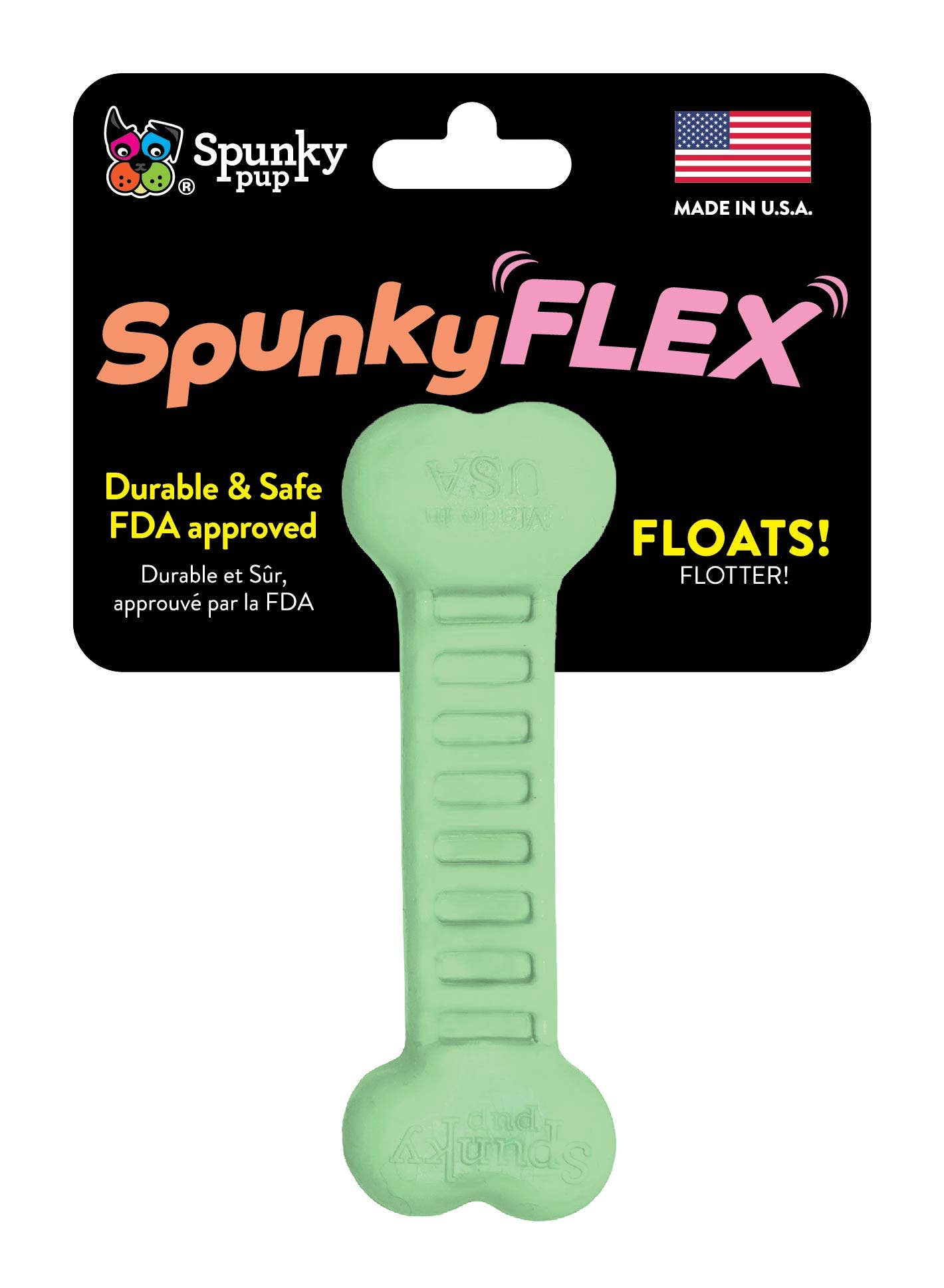 SpunkyFlex Bone Toy