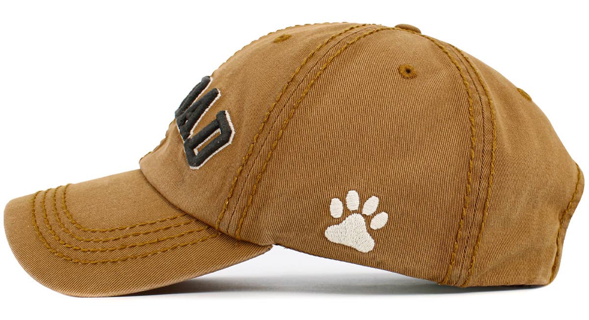 Dog Dad Washed Vintage Ballcap