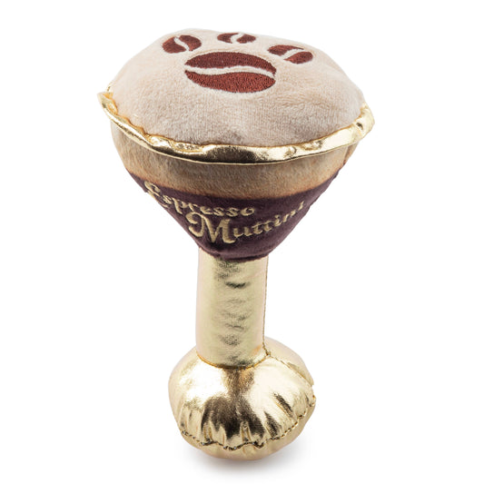 Espresso Muttini Squeaker Toy