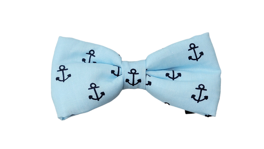 Bowtie - Medium - Blue Anchors