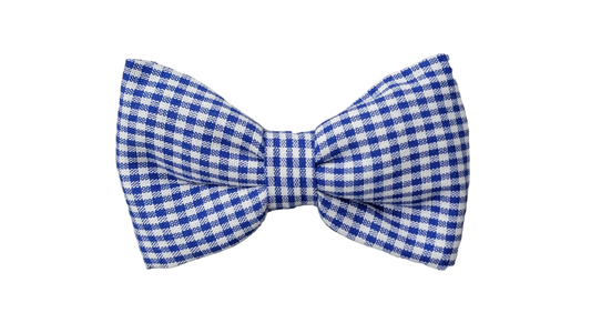 Bowtie - Medium - Blue Gingham