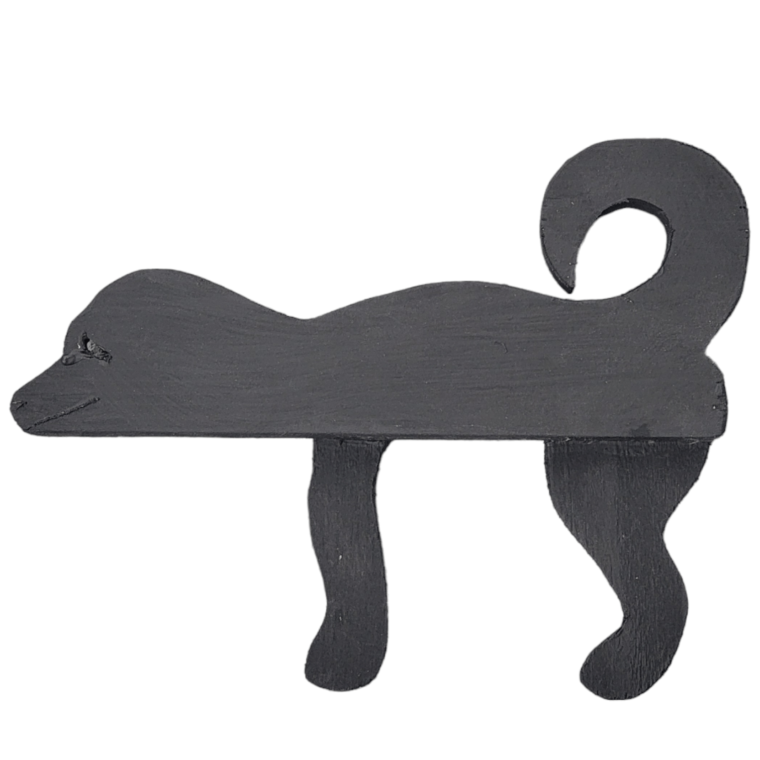 Black Dog Shelf Accent Piece - Ruffingdales, Inc