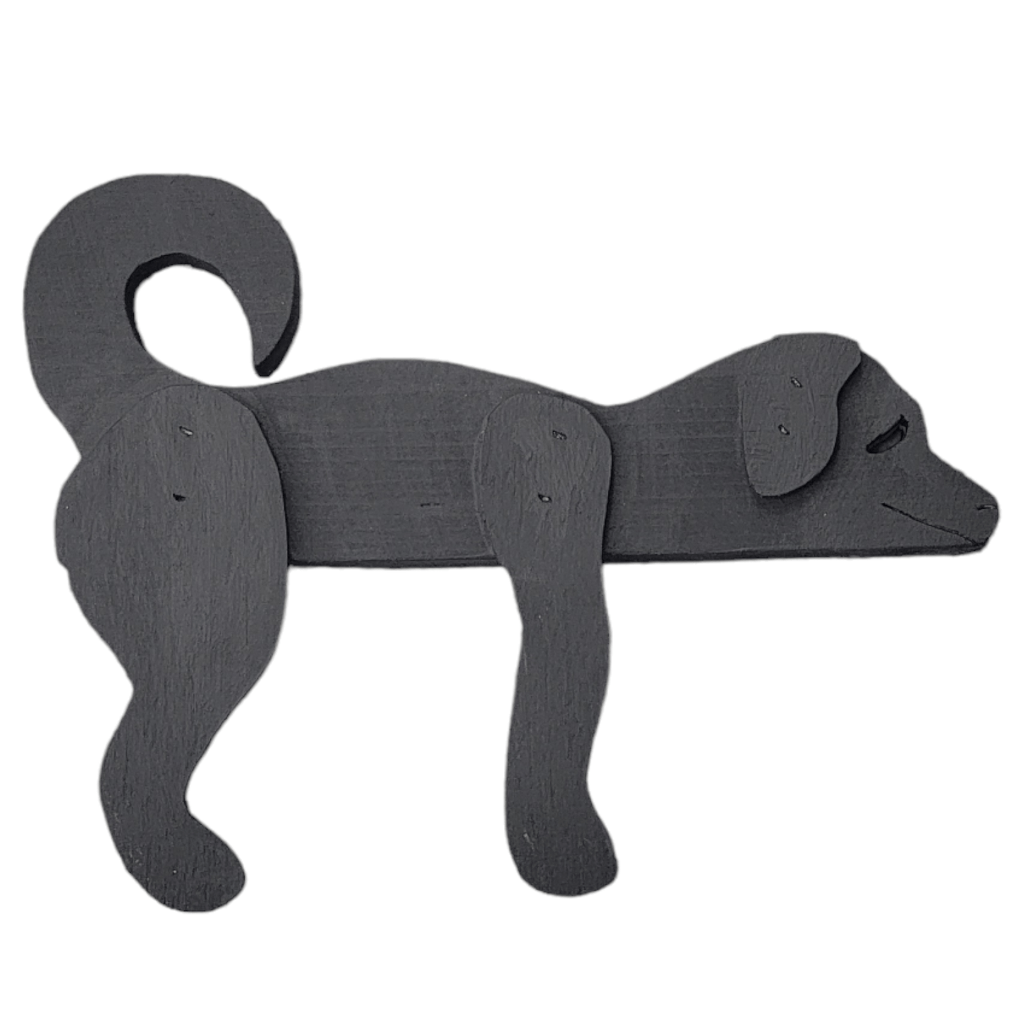 Black Dog Shelf Accent Piece - Ruffingdales, Inc