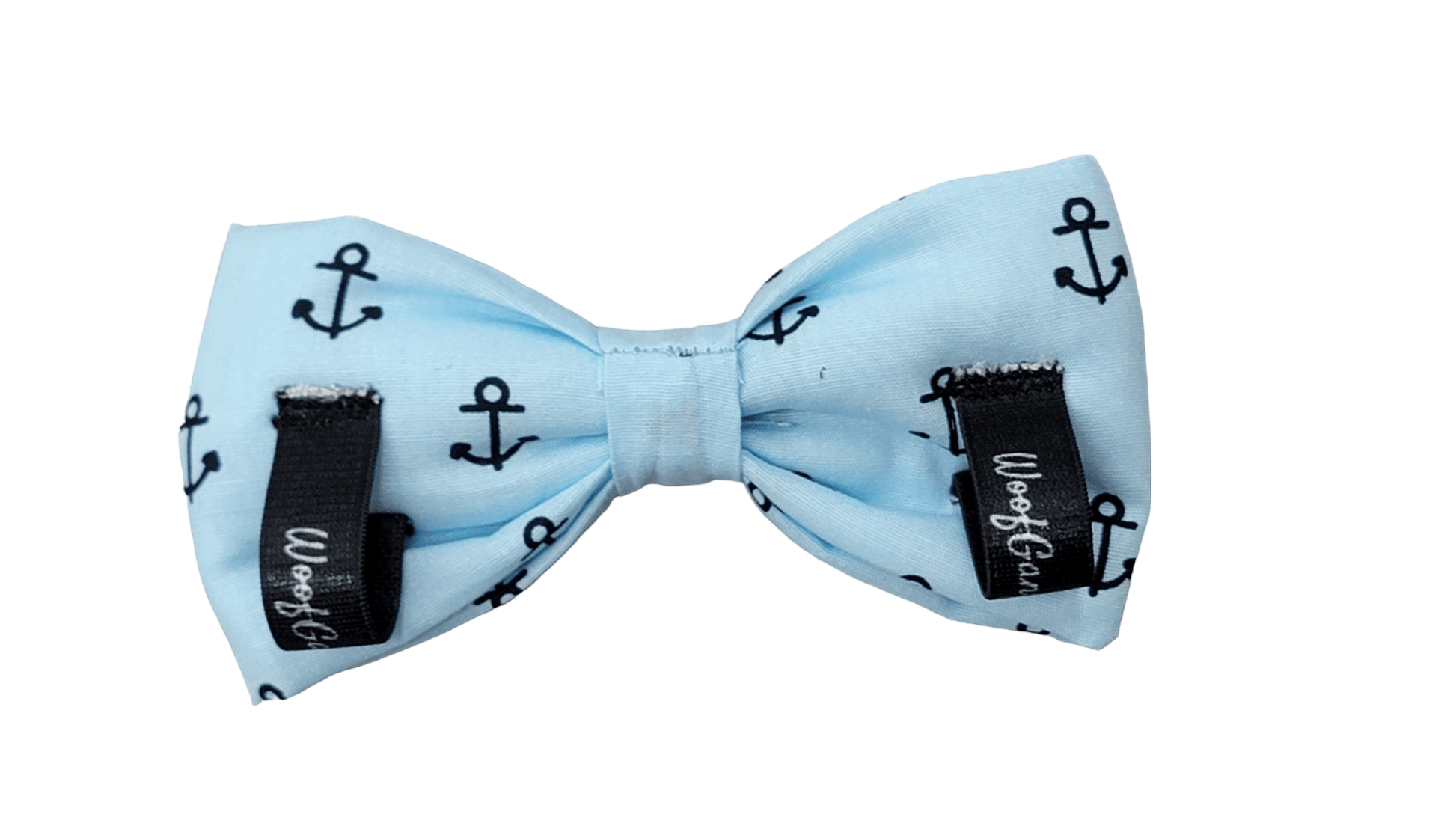 Bowtie - Medium - Blue Anchors - Ruffingdales, Inc