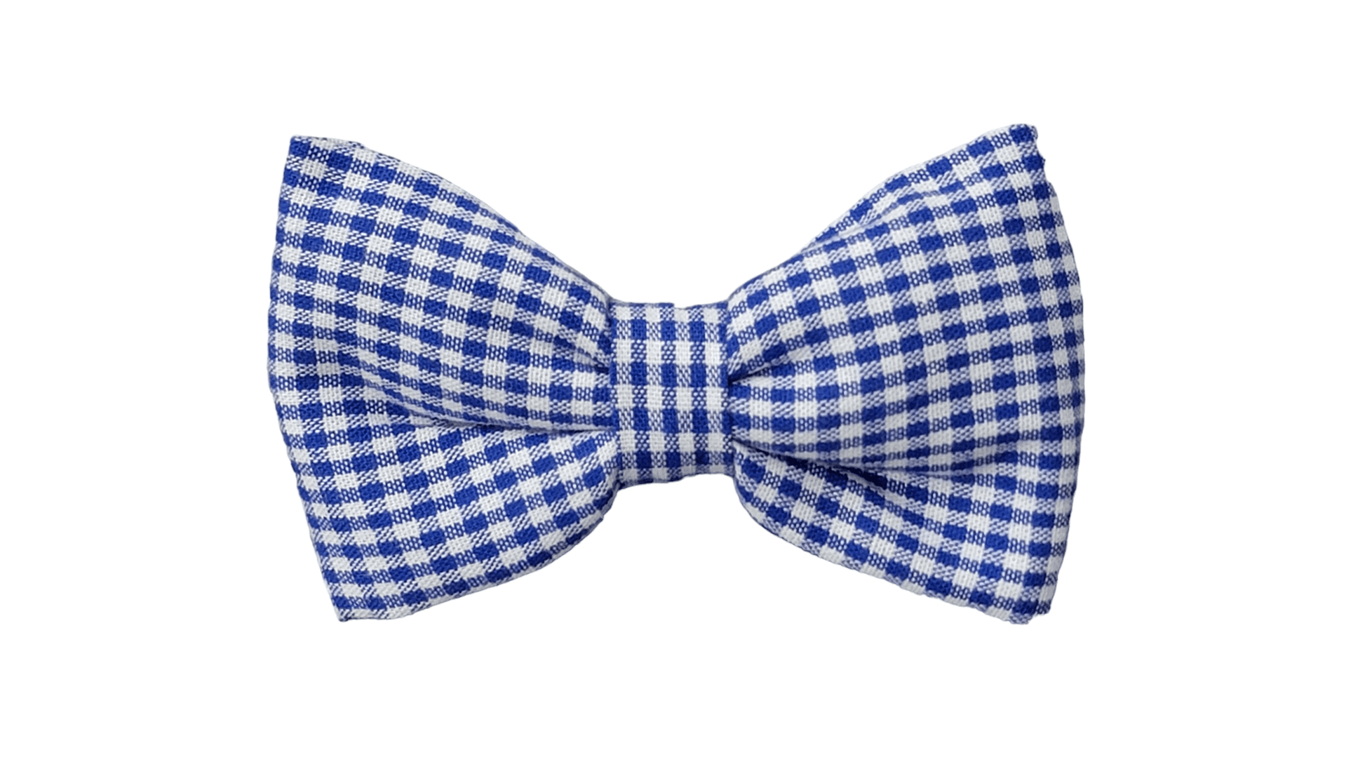 Bowtie - Medium - Blue Gingham - Ruffingdales, Inc