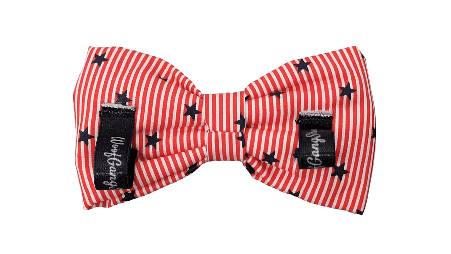 Bowtie - Medium - Stars and Stripes - Ruffingdales, Inc