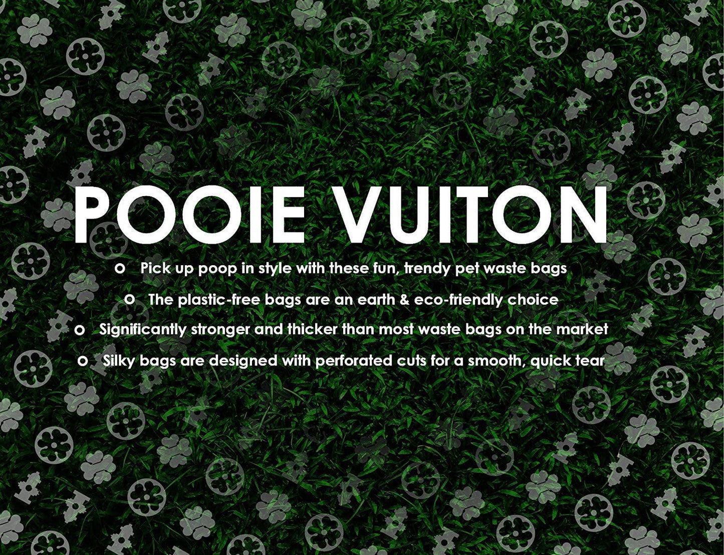 Poop Bags- Pooie Vuiton