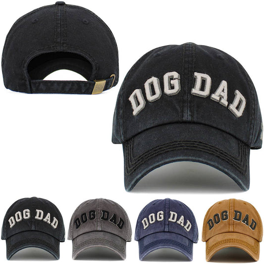 Dog Dad Washed Vintage Ballcap - Ruffingdales, Inc