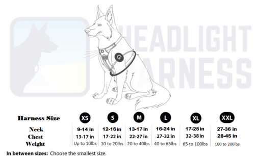 Headlight Harness LED Reflective Harness - Ruffingdales, Inc