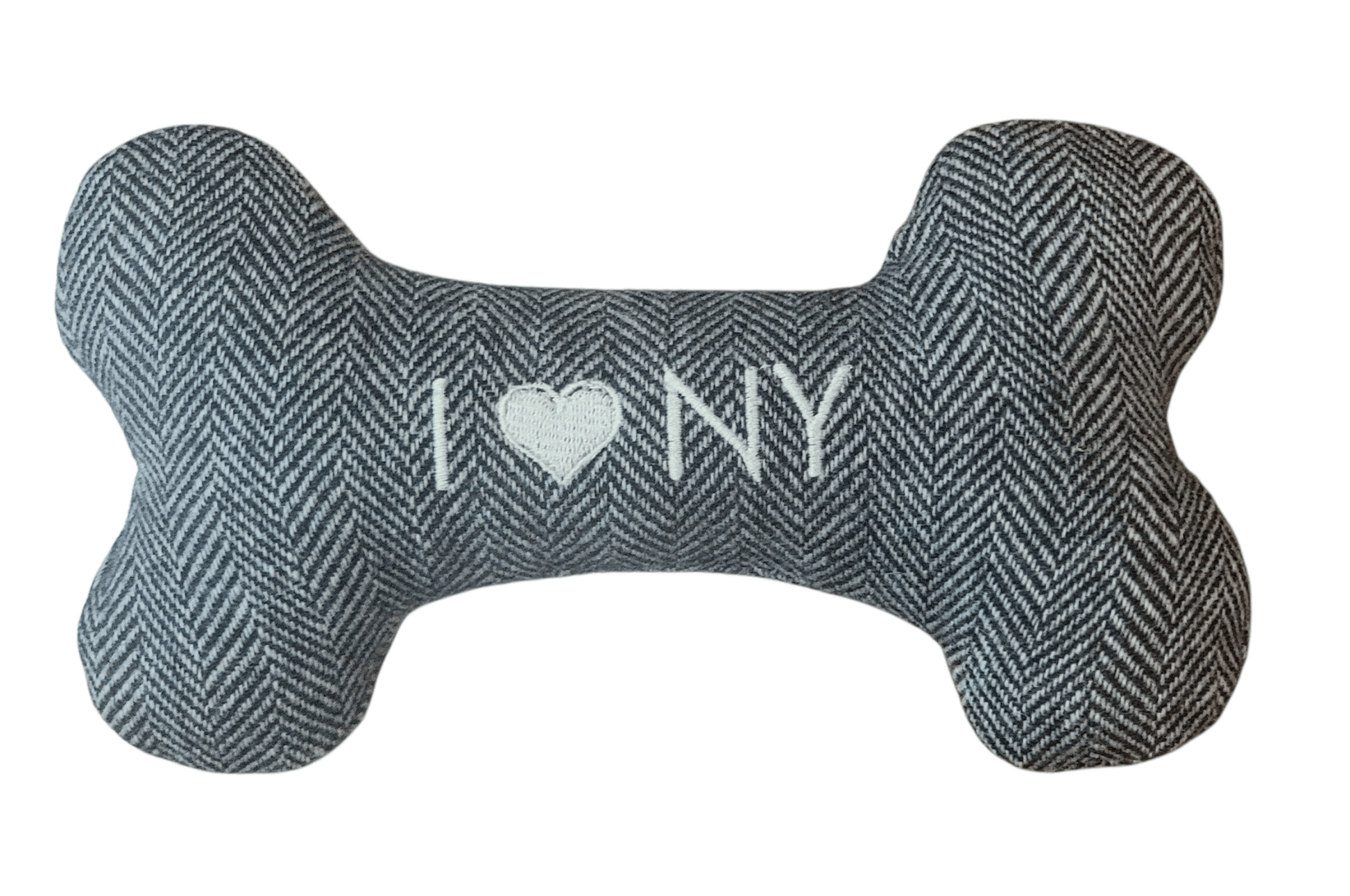I HEART NY Tweed Squeaker Toy - Ruffingdales, Inc