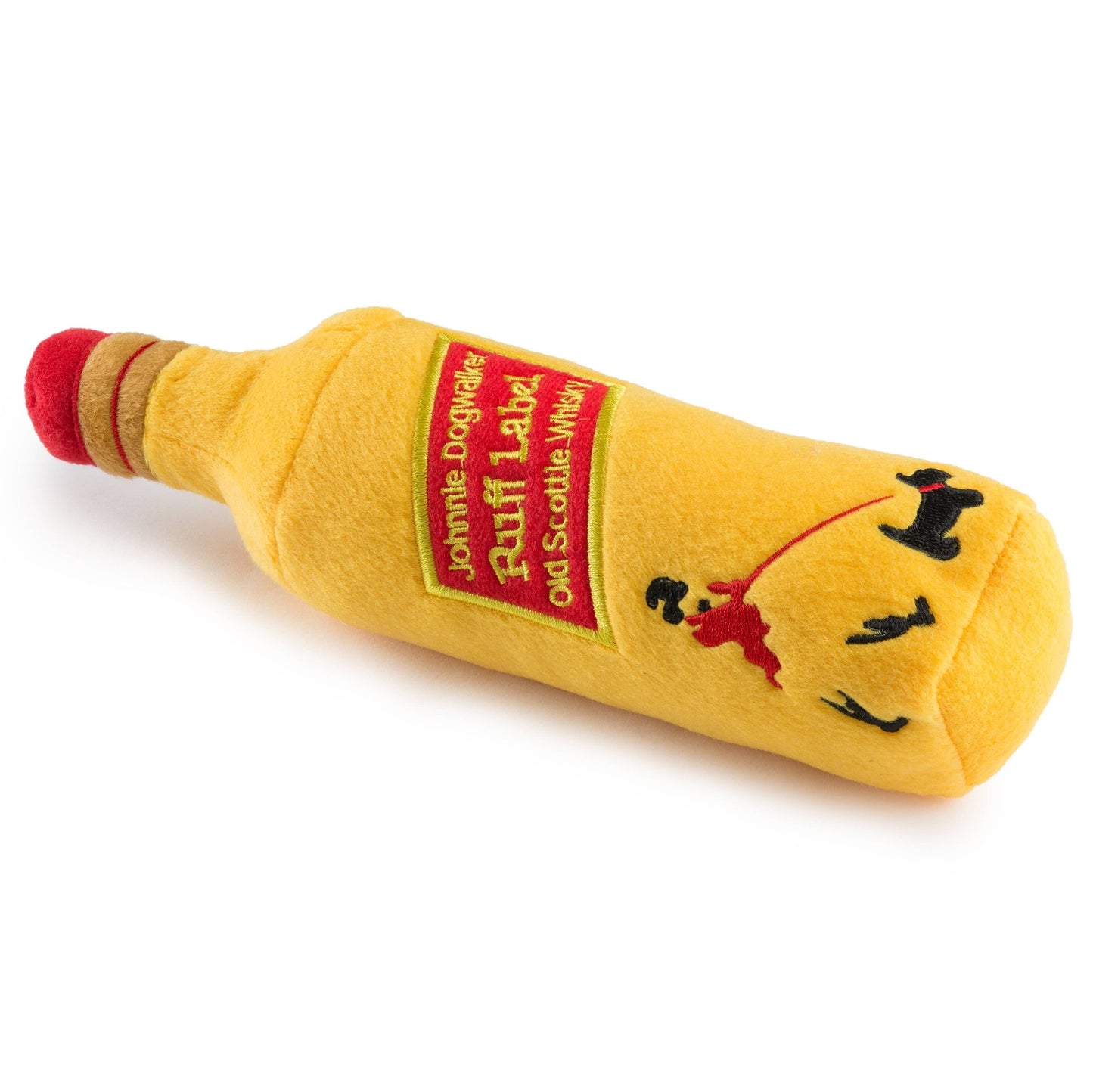 Johnnie Dogwalker Ruff Label Squeaker Toy - Ruffingdales, Inc