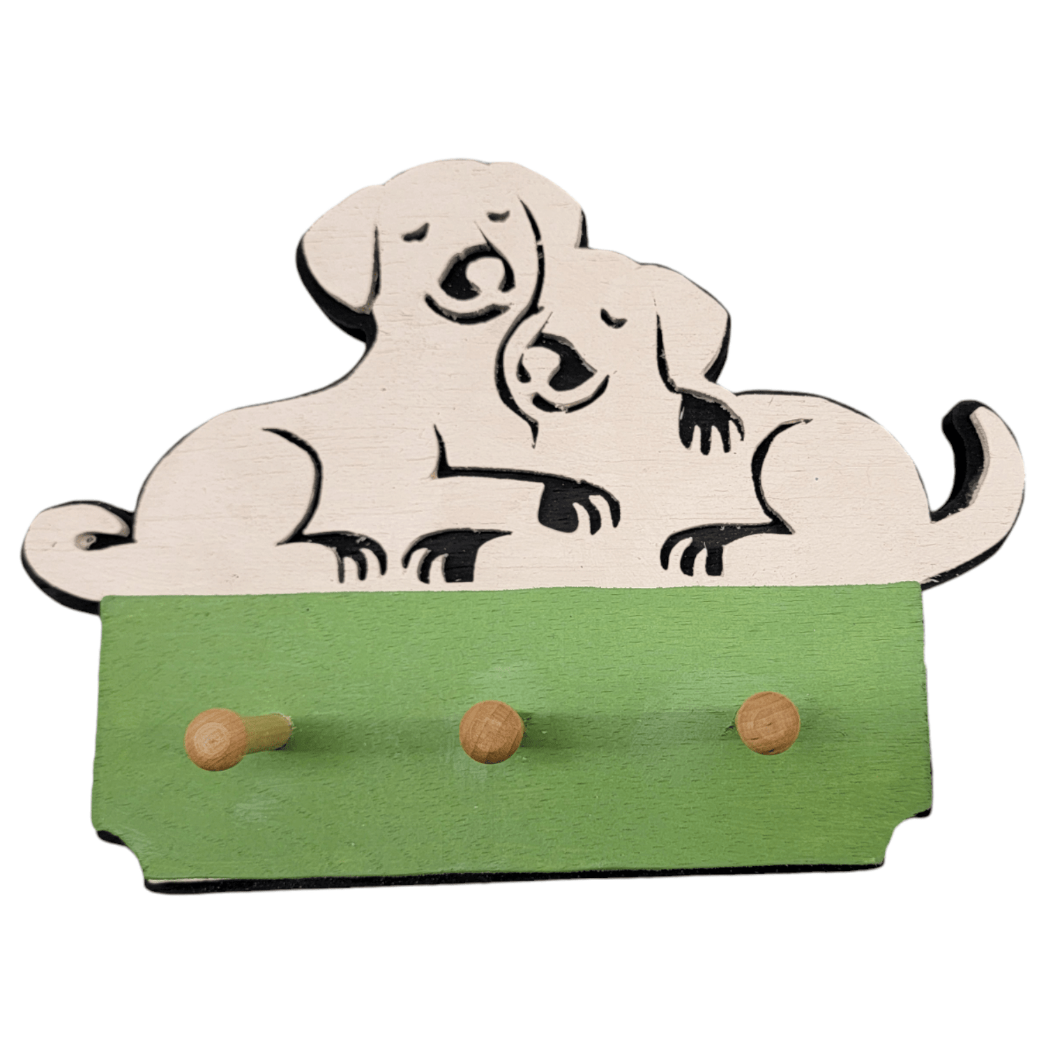 Leash & Key Holder for Wall - Wood - Made To Order - Ruffingdales, Inc

https://ruffingdales.com/products/leash-holder-for-wall-custom