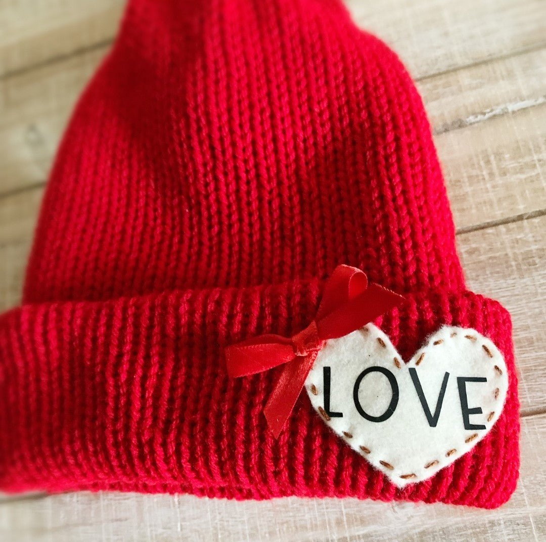 LOVE beanie (fur the - ) - Ruffingdales, Inc