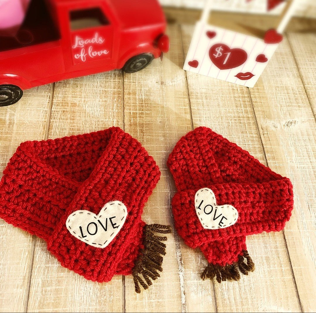 LOVE scarf - Ruffingdales, Inc