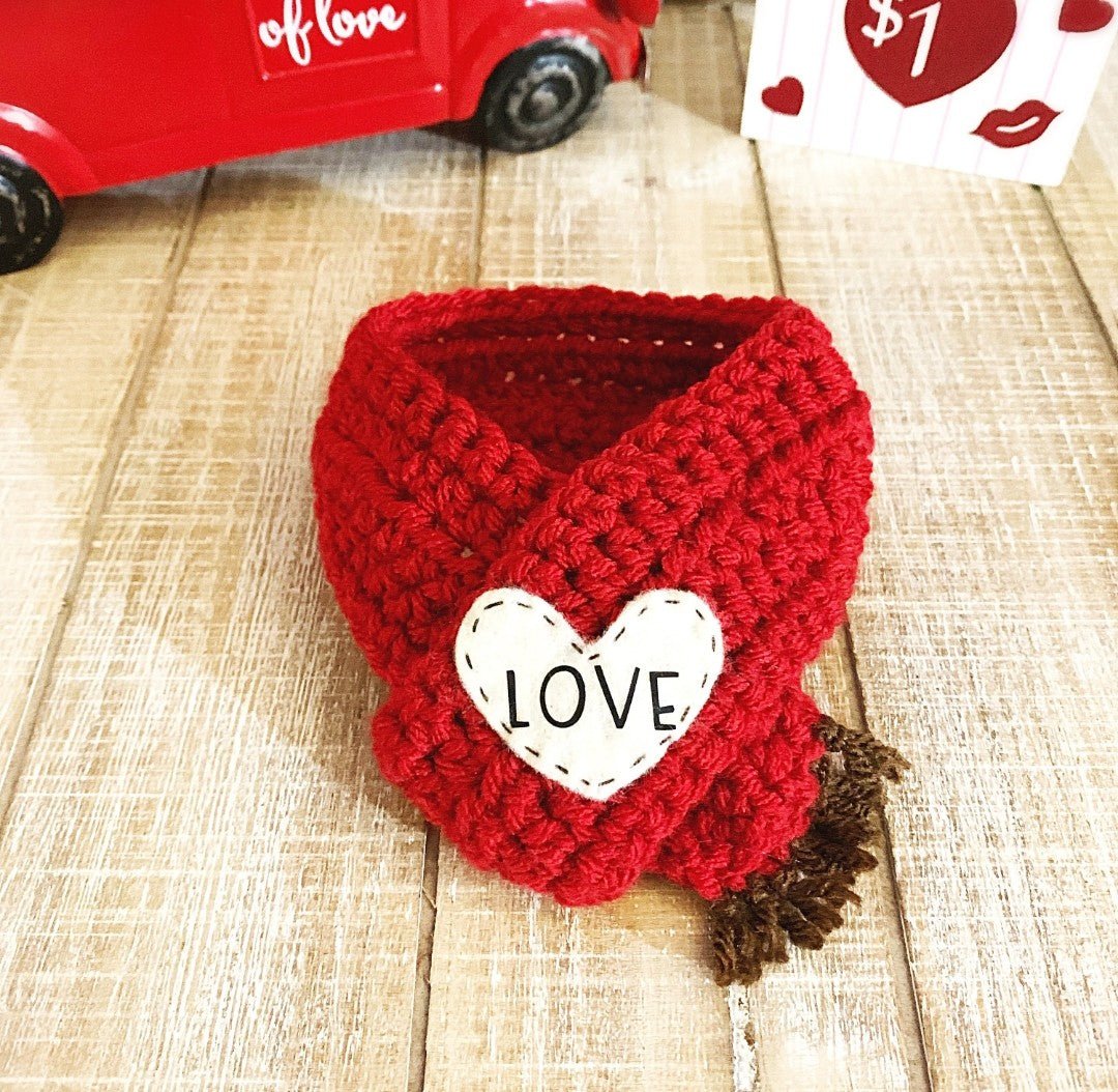 LOVE scarf - Ruffingdales, Inc