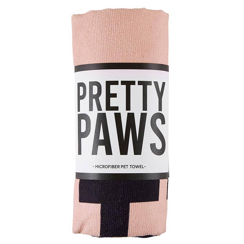 Microfiber Dog Towel - Pretty Paws - Ruffingdales, Inc