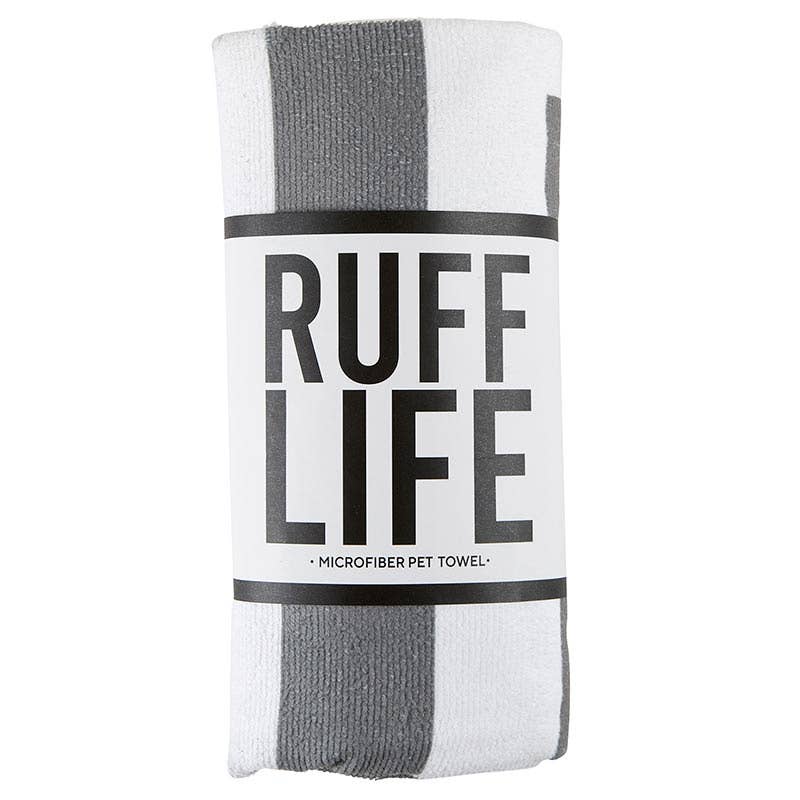 Microfiber Dog Towel - Ruff Life - Ruffingdales, Inc