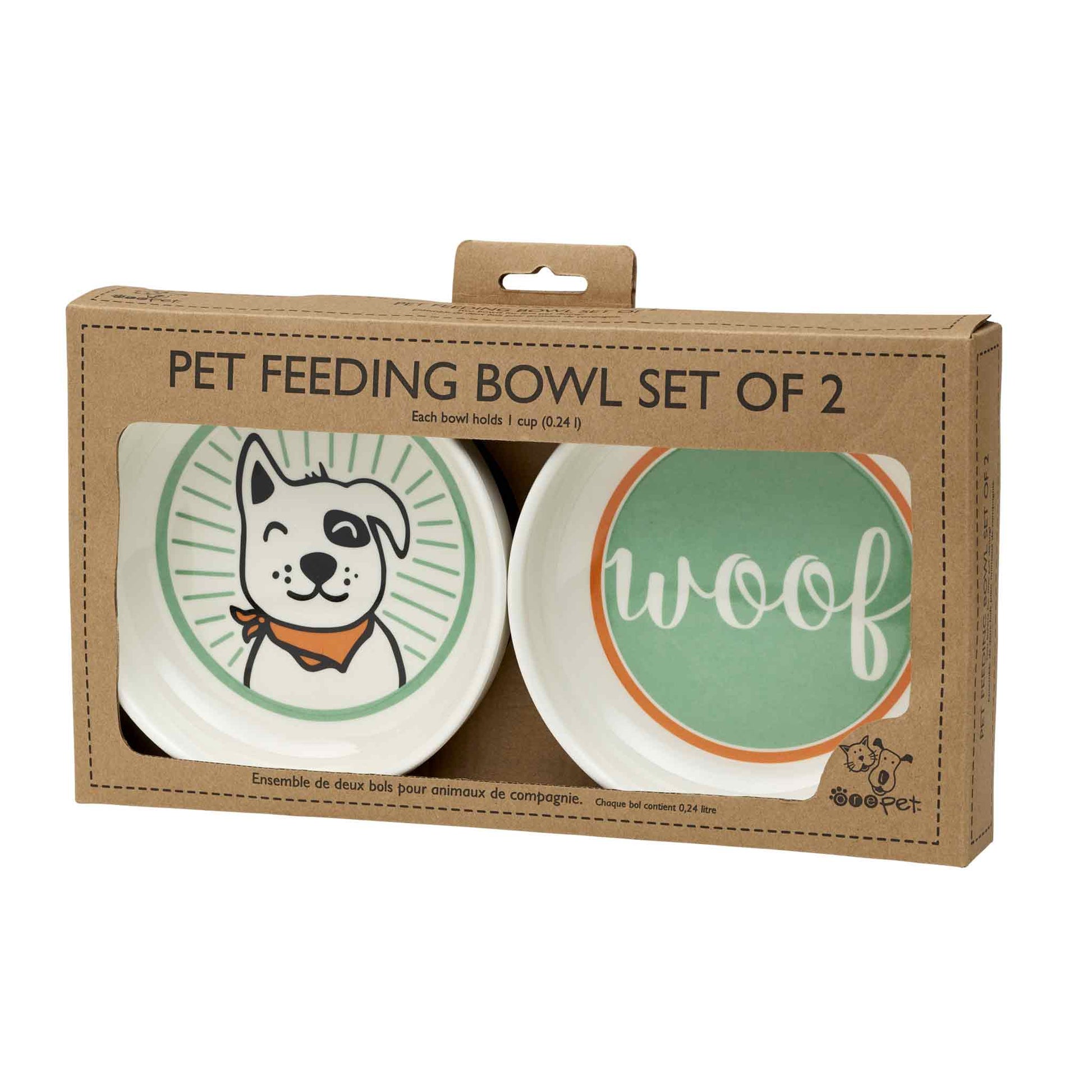 Pet Bowl | Gift Set Lucky Dog - Ruffingdales, Inc