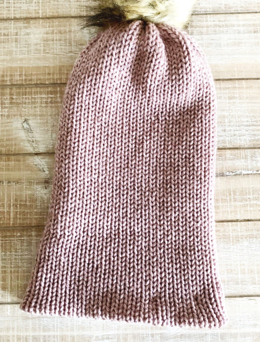 Pink Beanie (fur the - ) - Ruffingdales, Inc