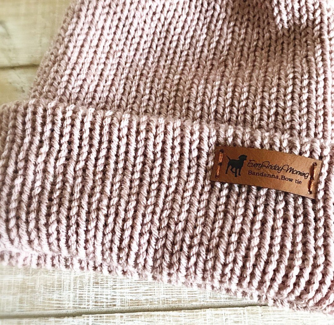 Pink Beanie (fur the - ) - Ruffingdales, Inc