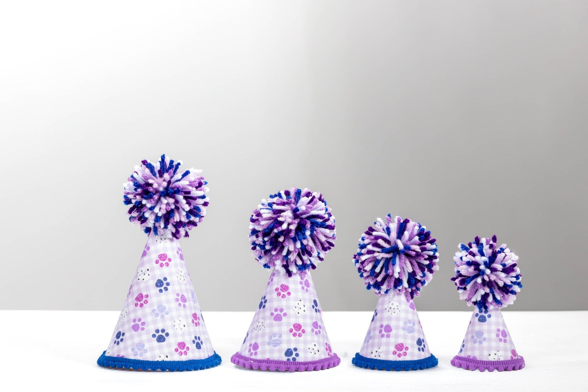 Purple Paw Party Hat - Ruffingdales, Inc