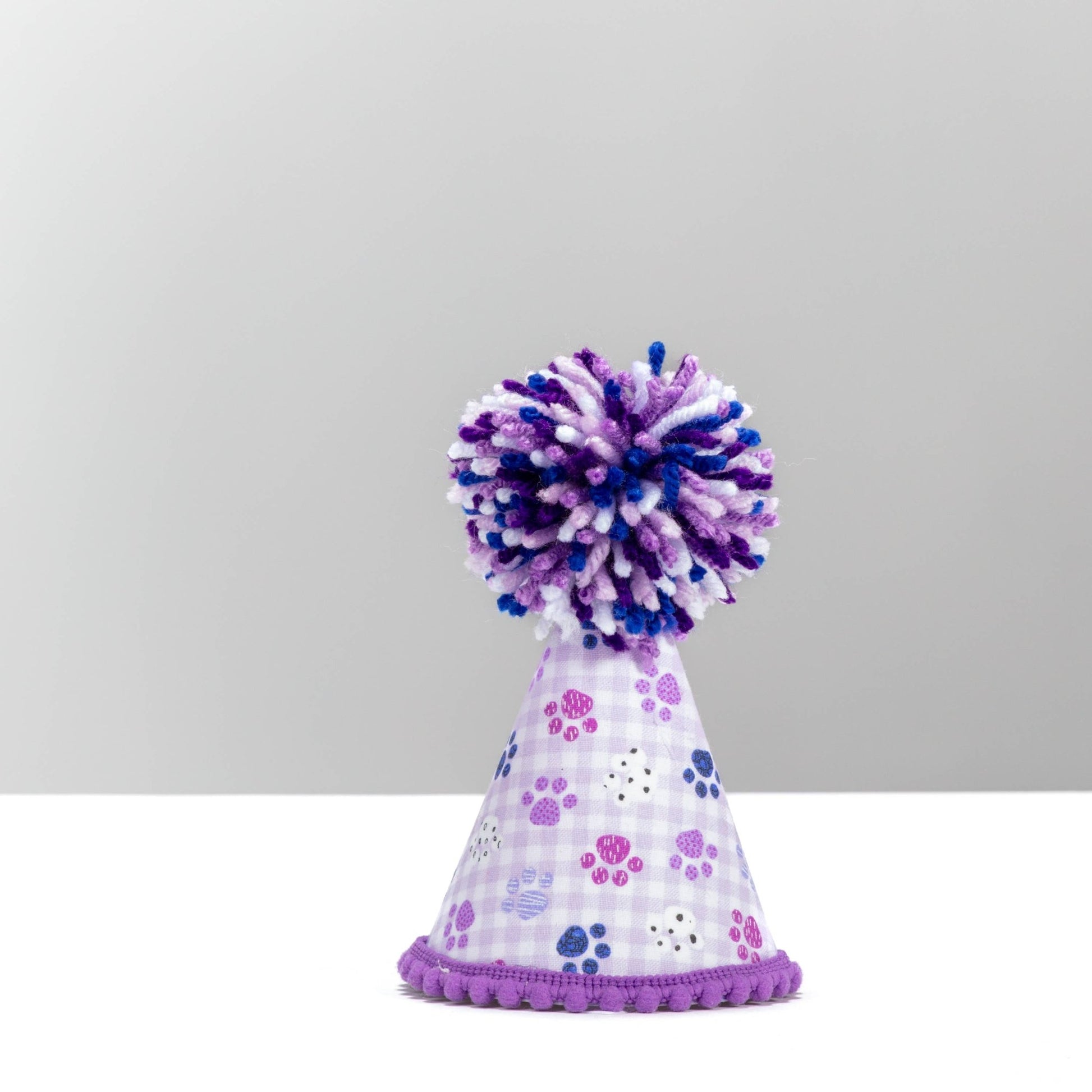 Purple Paw Party Hat - Ruffingdales, Inc