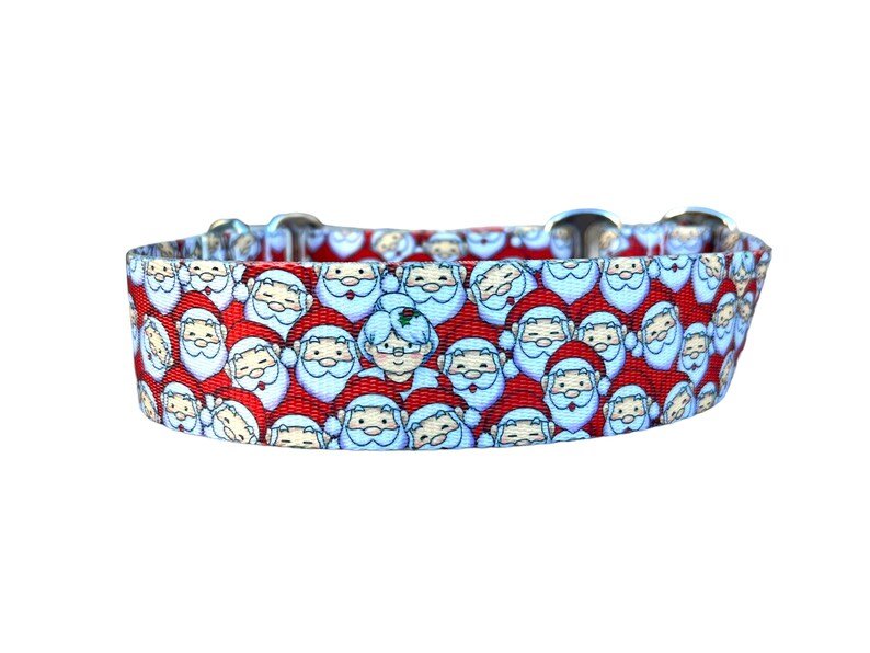 Santa & Mrs. Claus Collar - 1.5" - Ruffingdales, Inc