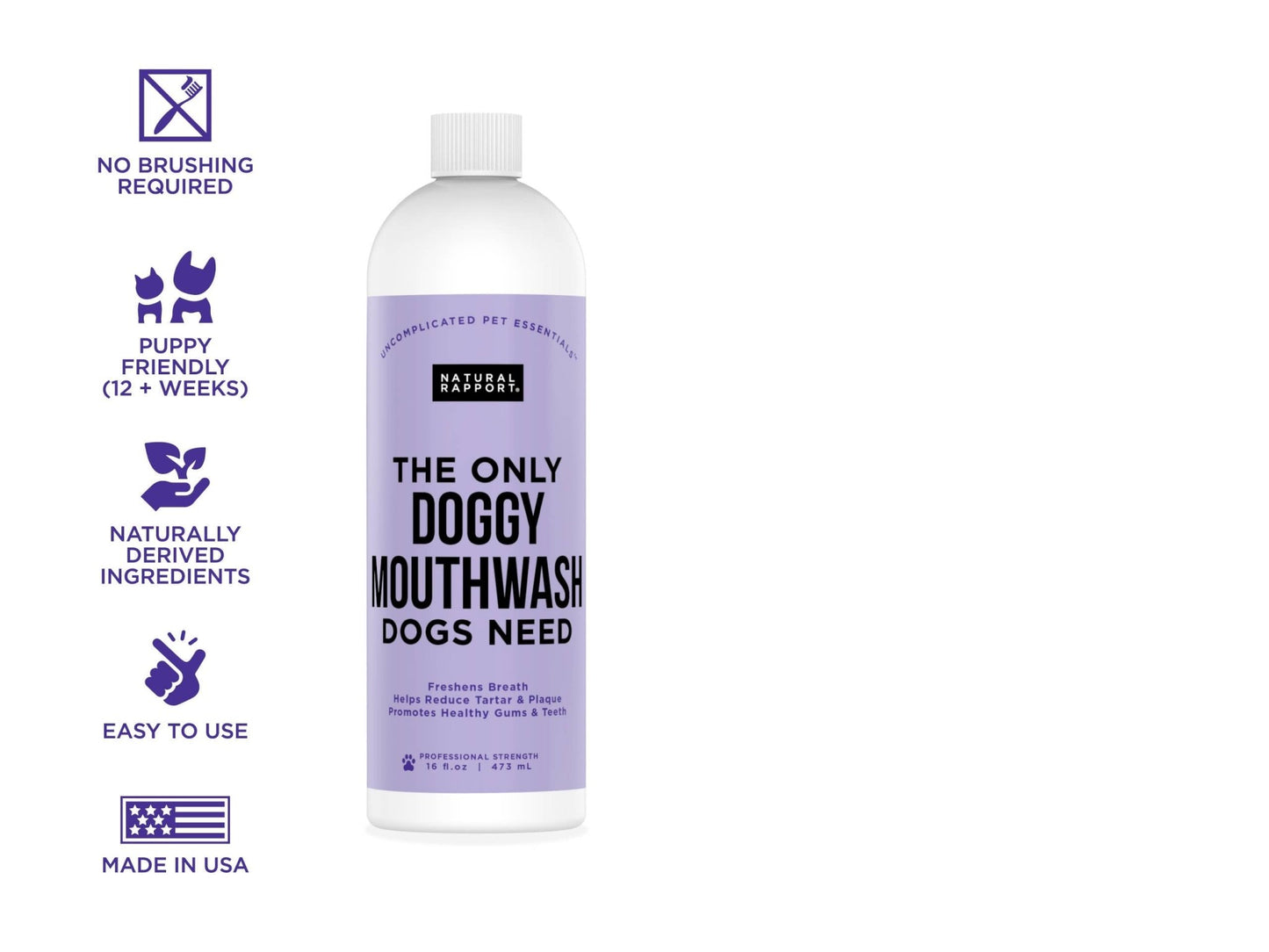 The Only Doggy Mouthwash Dogs Need - Ruffingdales, Inc